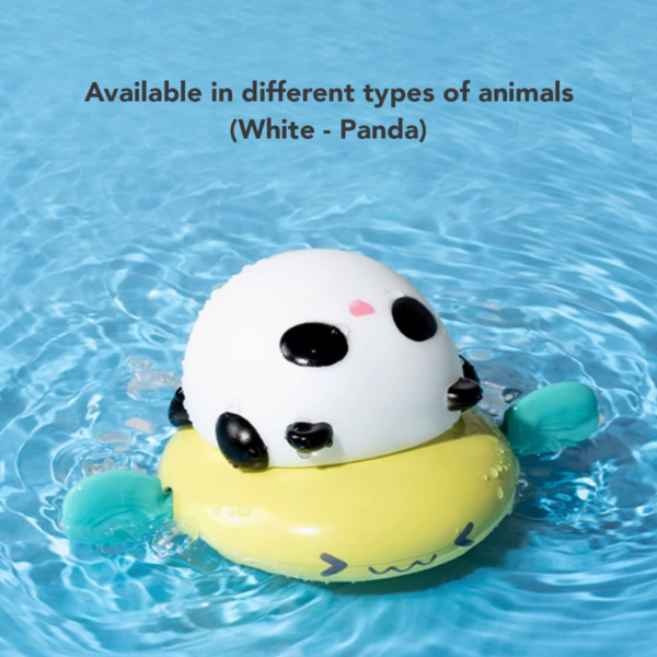Sakumini Mainan Motorik Mandi Anak Bayi Berenang Air Semprot Kids Water Spray Riding Fish Toys - Image 7