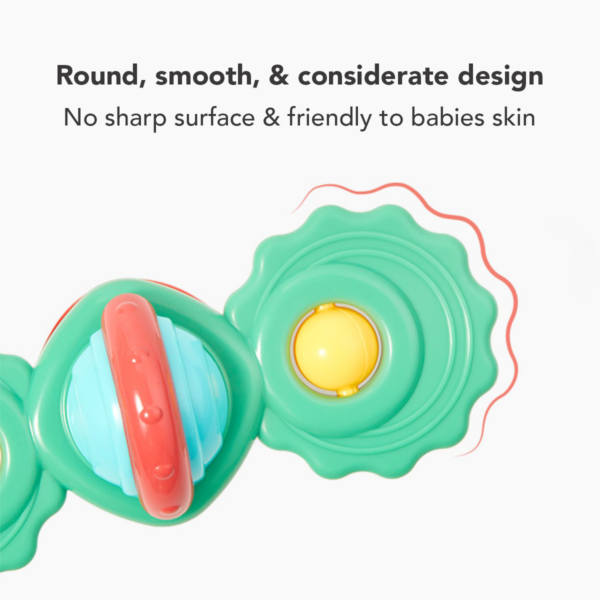 Sakumini 3in1 Fidget Spinner Suction Mainan Anak Edukasi Pop it Sensorik Motorik Bayi - Image 5