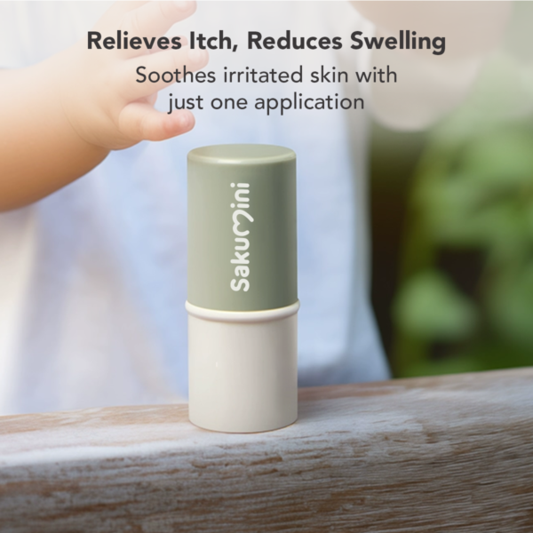 Sakumini Relief Balm Penyejuk Kulit Anti Gatal Iritasi Gigitan Nyamuk Pada Anak Bayi - Image 5