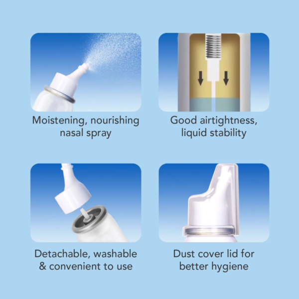 Sakumini Nose Hygiene And Comfort Nasal Spray Semprotan Pembersih Hidung Anak 60ml - Image 2
