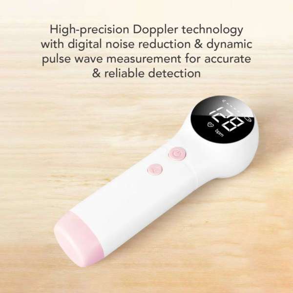 Sakumini Alat Deteksi Jantung Janin Fetal Doppler Heart Rate Monitor - Image 3