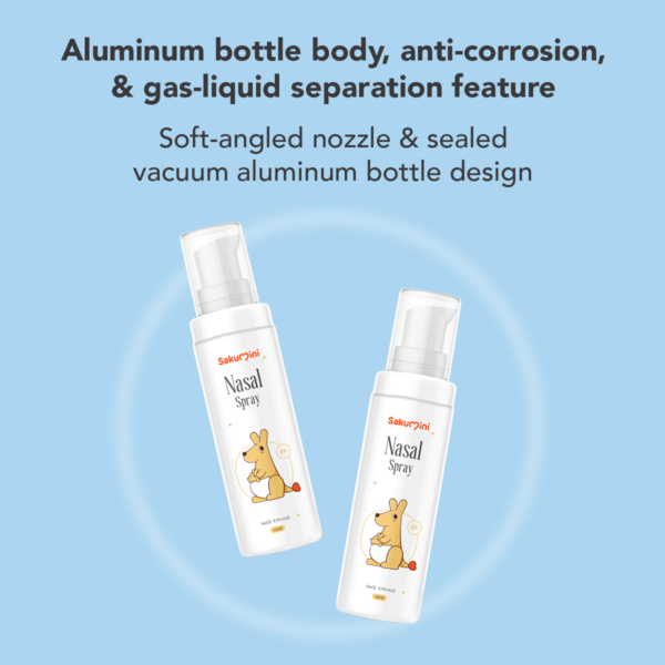 Sakumini Nose Hygiene And Comfort Nasal Spray Semprotan Pembersih Hidung Anak 60ml - Image 6