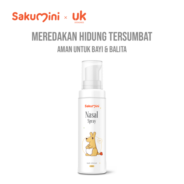 Sakumini Nose Hygiene And Comfort Nasal Spray Semprotan Pembersih Hidung Anak 60ml