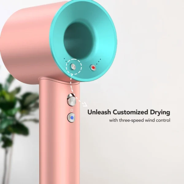 Sakumini Super Speed Hair Dryer Tourmaline Alat Pengering Rambut High Speed Turbo - Image 4