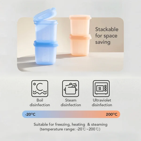 Sakumini PP Food Container Wadah MPASI Tray Storage Box Anak Bayi - Image 8