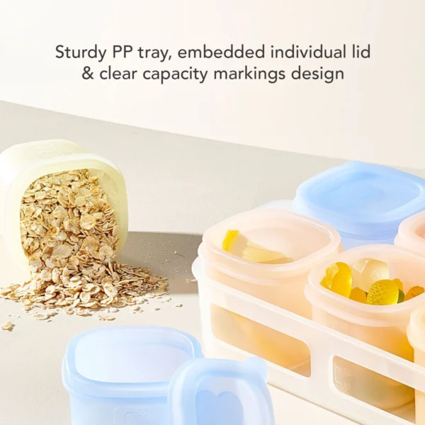 Sakumini PP Food Container Wadah MPASI Tray Storage Box Anak Bayi - Image 7