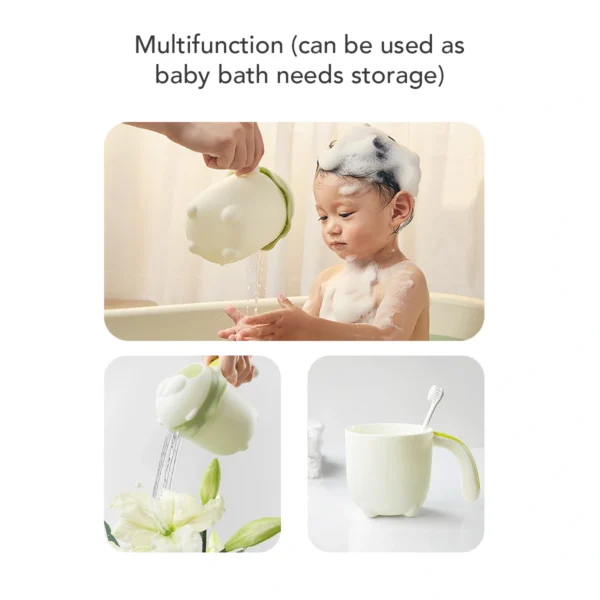Sakumini Gayung Keramas Mandi Anak Bayi Shampoo Shower Cup Motif Lion - Image 3