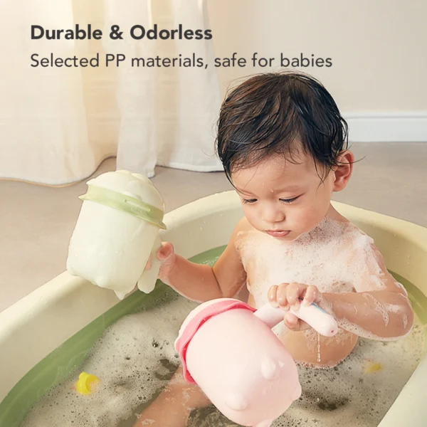 Sakumini Gayung Keramas Mandi Anak Bayi Shampoo Shower Cup Motif Lion - Image 5