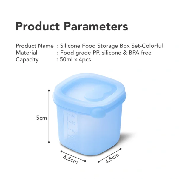 Sakumini PP Food Container Wadah MPASI Tray Storage Box Anak Bayi - Image 9