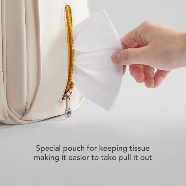 Sakumini Diaper Bag Travel Backpack Tas Popok Perlengkapan Multifungsi Anak Bayi Waterproof - Image 7
