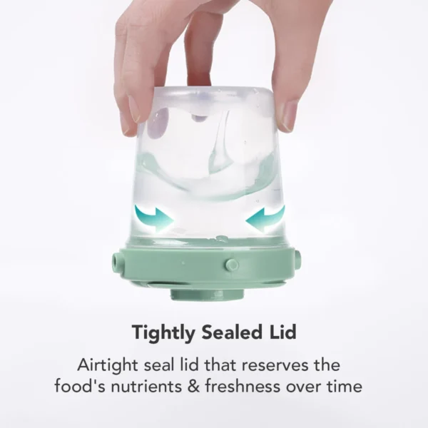 Sakumini Tempat Makan Mpasi Bayi Airtight Baby Food Container Set Isi 3 - Image 7