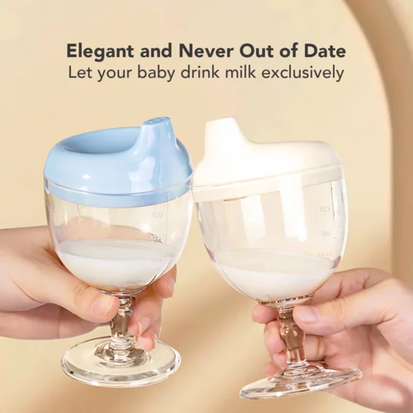 Sakumini Training Cup 2in1 Gelas Susu Anak Bayi Anti Tumpah Anti Sedat - Image 2